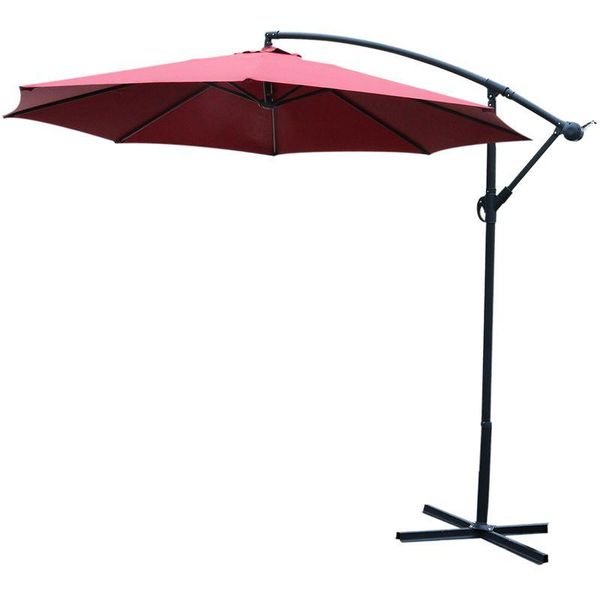 

umbrellas 10ft outdoor open air market beach sunshade umbrella beige