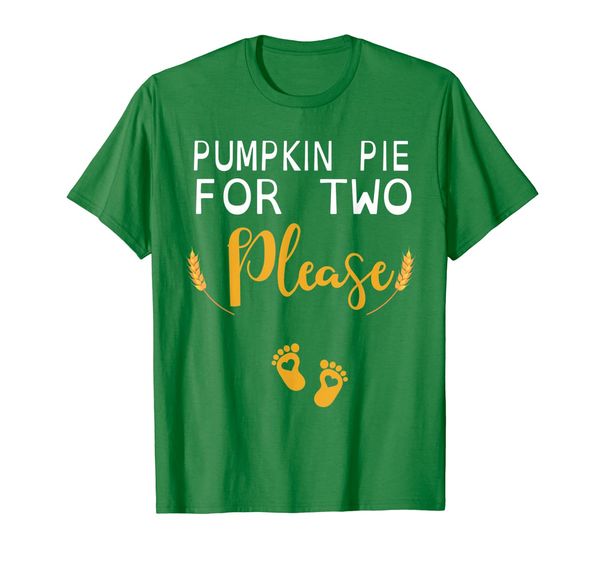 

pumpkin pie for two please pregnancy baby mommy shirt, White;black