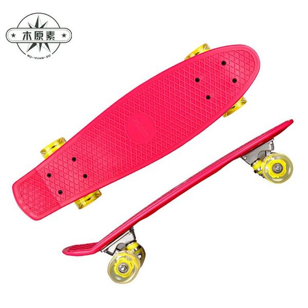 

small fish board skateboard plastic skateboards street boards