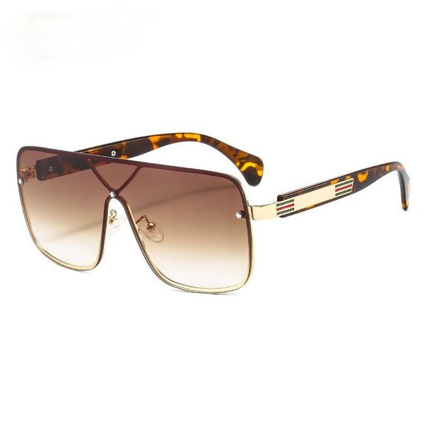 

sunglasses 2021 fashion oversized one piece color women designer vintage metal square sun glasses men driving goggles, White;black