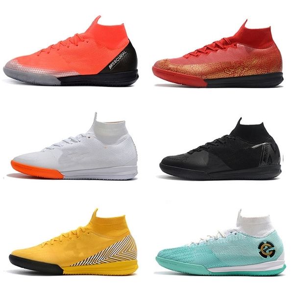 

2019 new arrival soccer shoes original mercurial superfly vi 360 elite neymar tf football boots superflyx 6 elite tf soccer cleats wholesale