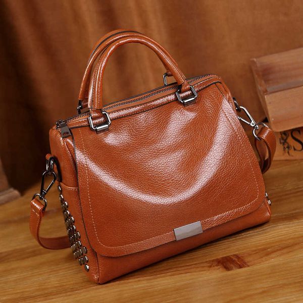 

luxury handbags guangzhou 2021 hand fashion portable shoulder boston leather women's bag