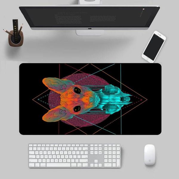 

mouse pads & wrist rests reflections gaming pad large big mat computer mousepad mause deskkeyboard cushion