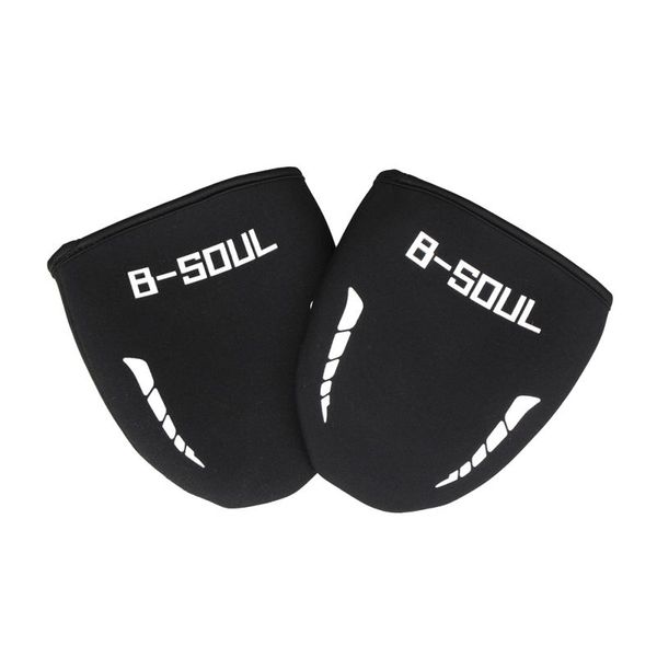 

1 pair black windproof warm bicycle shoe front covers cycling sneaker cover footwear overshoe accessories