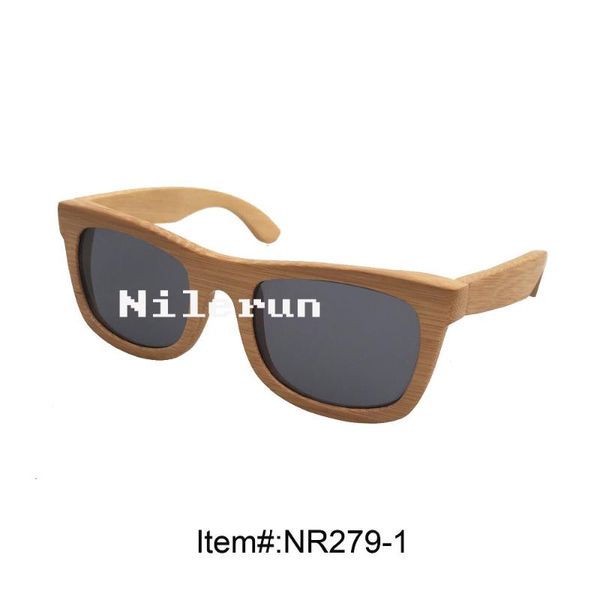 

sunglasses natural bamboo, White;black