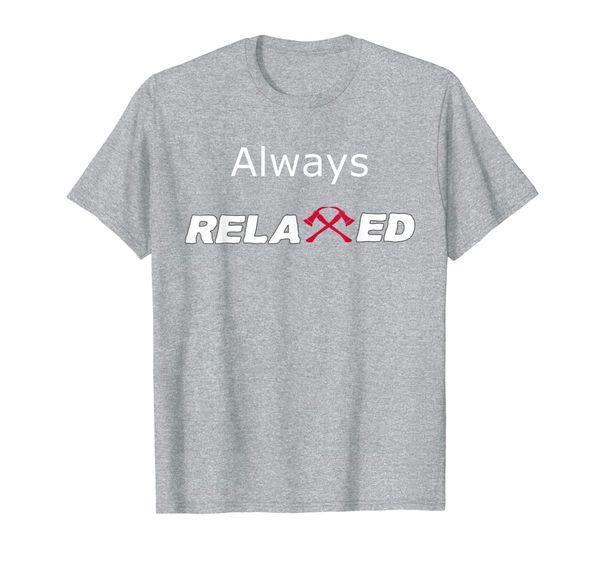 

always relaxed axe throwing t-shirt, White;black