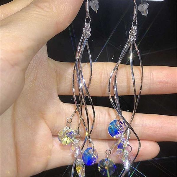 

low price hgih quality wholesale 2pcs/lots chaming diamond 925 silver women's earings (38yrmnt