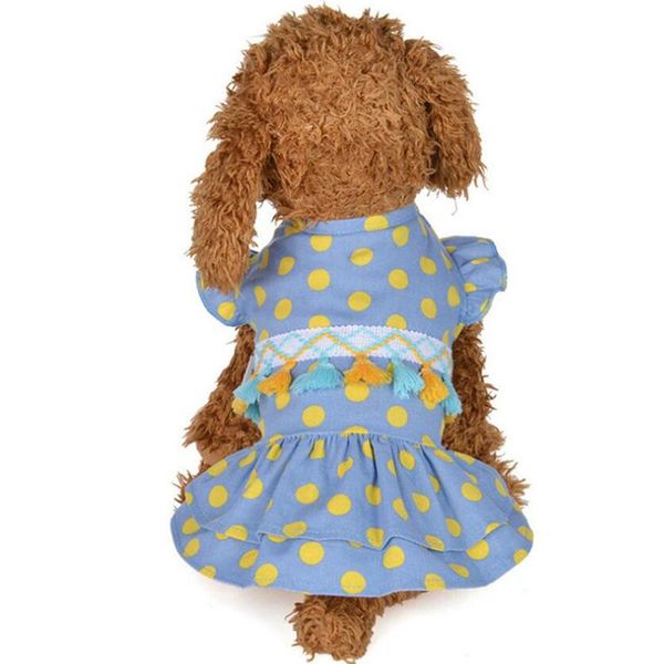 

dog apparel skirts pet dress for dogs princess wedding clothes small medium dresses polyester cat skirt