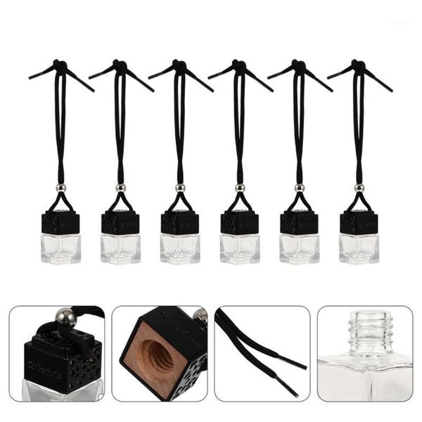 

storage bottles & jars 6 pcs automotive hanging diffuser bottle car decor