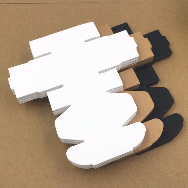 

gift wrap 100pcs/lot 4*4*2.5cm brown packaging kraft paper box for jewelry\wedding\candy\crafts\cake\handmade soap packing boxes