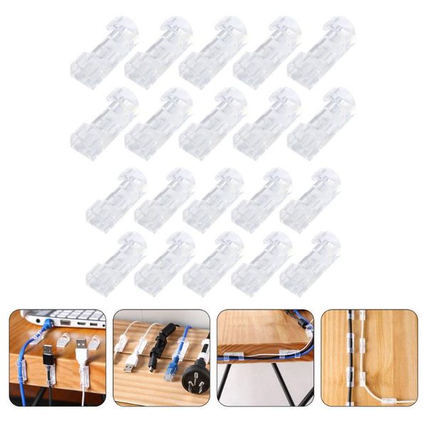 

clothing & wardrobe storage 52pcs deskwall cable organizers simple fixing buckles wire clips