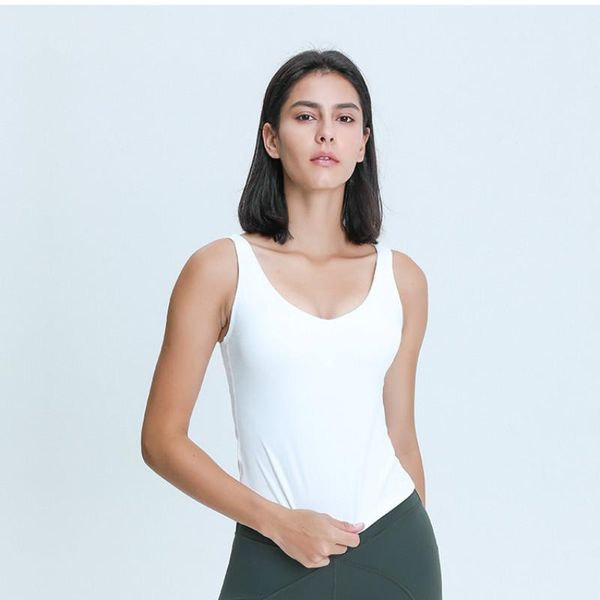 

gym clothing yoga fitness shirt women tank sports shirts crop running sport woman training workout for sleeveless vest seamless, White;black