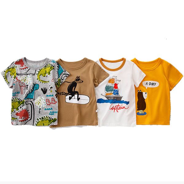 

short t-shirt cotton a2 summer pure children's half sleeve kindergarten class clothes, Black;white