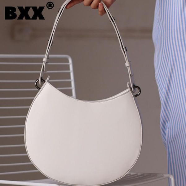 

evening bags [bxx] simple solid color pu leather crossbody for women 2021 summer shoulder bag trending luxury travel hs891