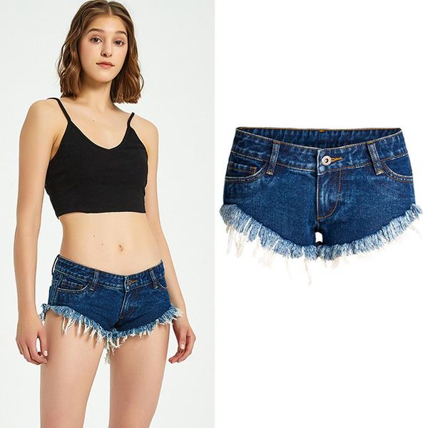 

women's shorts women denim tassel mini jeans short trousers wide leg low waist summer booty push up plus size streatwear, White;black