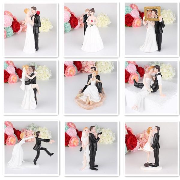 

other festive & party supplies romantic groom bride marry resin figurine wedding cake er decoration valentine's engagement
