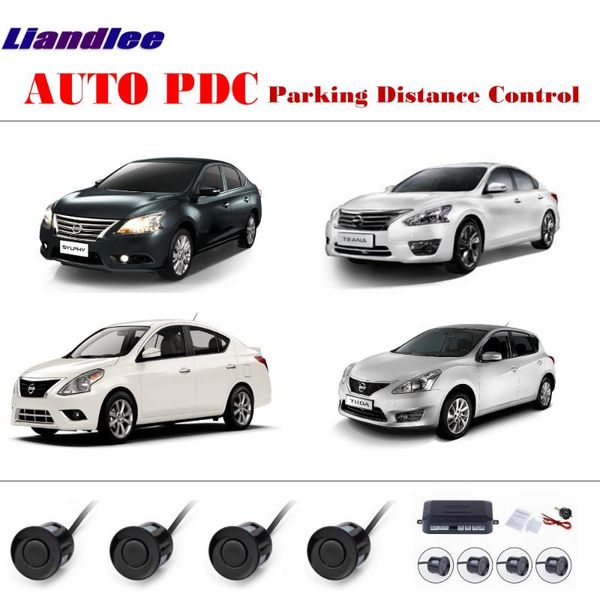 

car rear view cameras& parking sensors for sylphy/teana/sunny/tiida pdc distance control auto radars reversing radar aid system