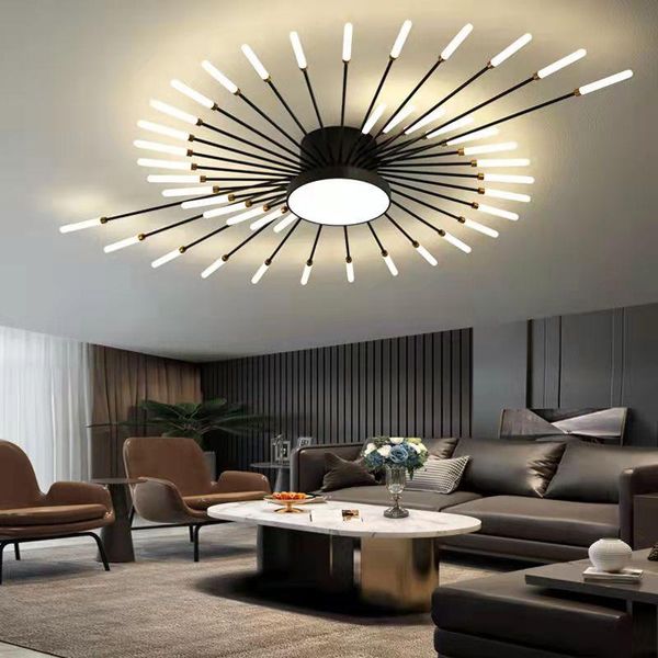 

ceiling lights led living room lamp simple modern bedroom study chandelier restaurant villa indoor lighting