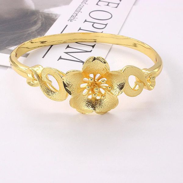 

cuff fashion cz fatima hand bracelet charms paved hamsa for women gifts gold jewelry, White