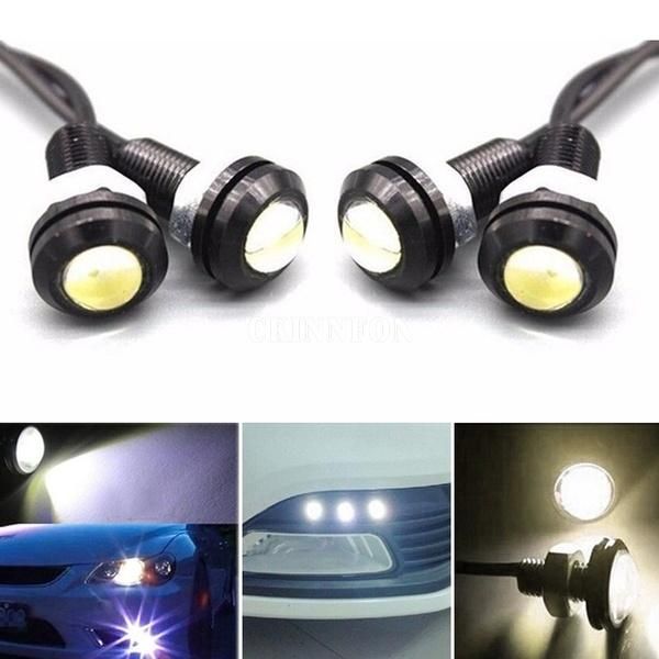 Light Beads DHL 1000PCS 18mm Eagle Eye Hawkeye LED Lampada da corsa per barca Marine Car SUV Off-Road Motorcycle