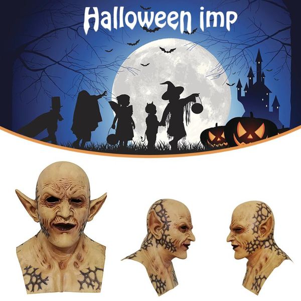 

party masks halloween latex mask scary vampire costume cosplay demon clown orc