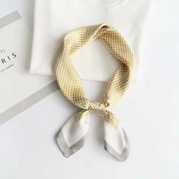 

scarves silk scarf geometric print from frevvy, Blue;gray