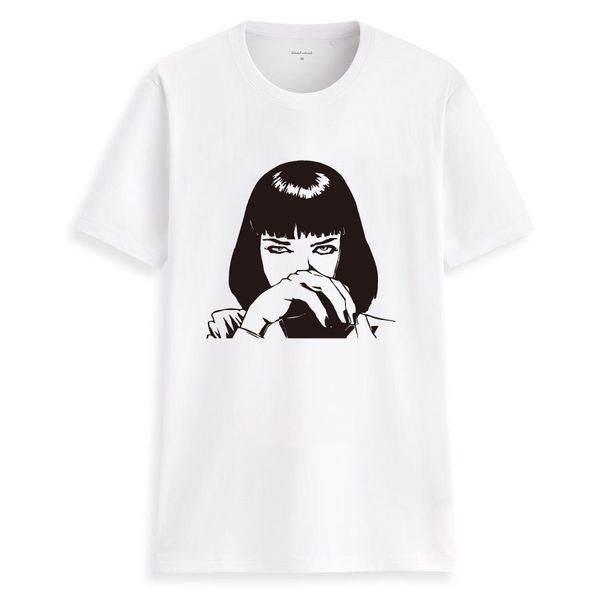 

new summer new korean short sve t-shirt women's round neck pullover slim print women's wear, White