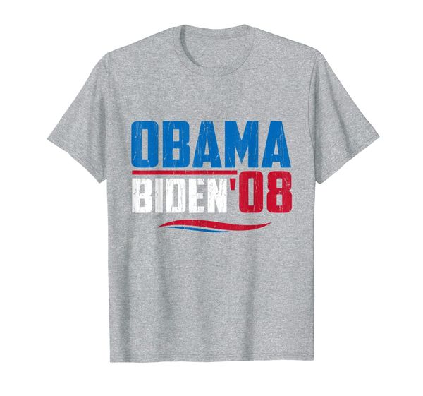 

barack obama joe biden 08 for president 2020 gifts t-shirt, White;black
