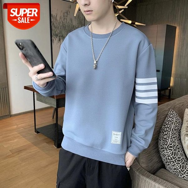 

2020 Brand Hoodies Men Sweatshirt Long Sleeve New Autumn Man Clothe Korean Style Plus Size 4XL Loose Fashion Clothing Casual Top #qu5Z, Black