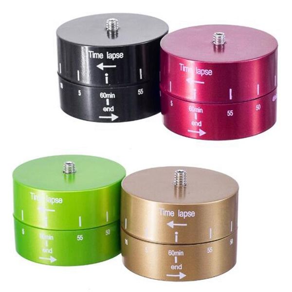 

degree rotation automatic go pro accessories 60min pography delay tilt head time lapse timer for 7/6/5/4 sj4000 yi4k tripod heads