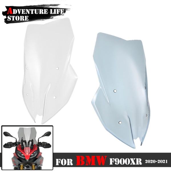 

motorcycle windshield windscreen deflector protector wind screen with screws for f900xr f 900 f900 xr 2021 xr900 baffle