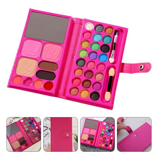 

eye shadow 33 colors pallet portable girls makeup kit cosmetic accessory