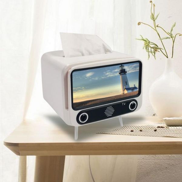 

toilet paper holders creative tissue box bedroom decor lazy phone holder nordic style retro tv multifunctional bracket