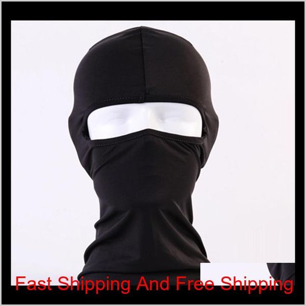 

car-partment outdoor balaclavas sports neck face mask ski snowboard wind cap police cycling balaclavas motorcycle face qylnvx abc2007, Black
