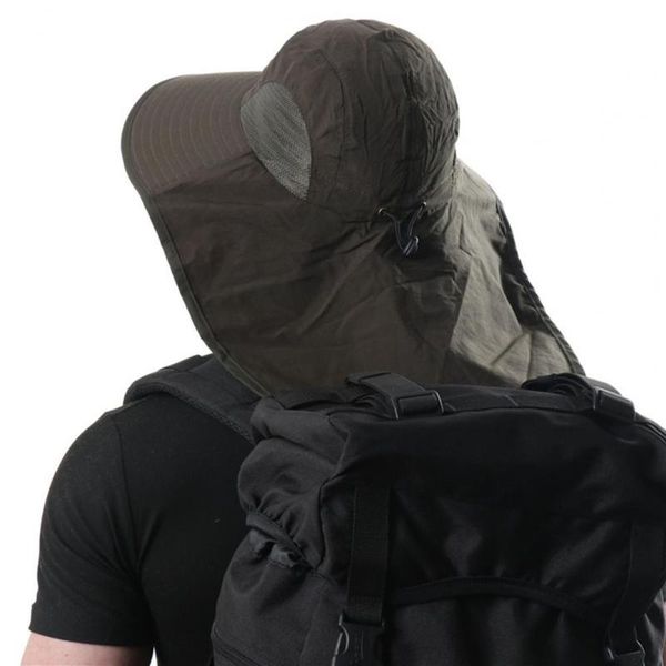 

outdoor hats hat lightweight fisherman polyester fashion oval men women boonie neck flap large wide bucket, Black;white