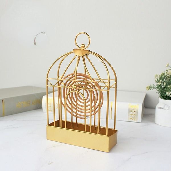 

fragrance lamps nordic style metal mosquito-repellent incense holder birdcage