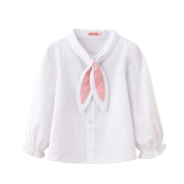 

shirts shiny toddler little/big girl's full sleeve/sleeveless bow tie top, White;black