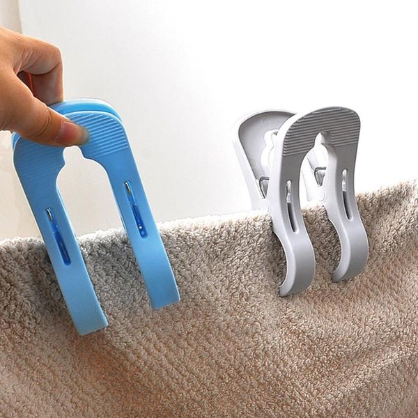 

clothing & wardrobe storage 1pc clothespin plastic large beach towel clip windproof home bed sheets and quilts fixed multifunction household