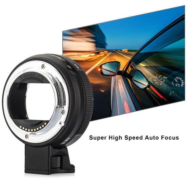 

lens adapters & mounts commlite cm-ef-e hs af adapter for ef/ef-s to e cameras