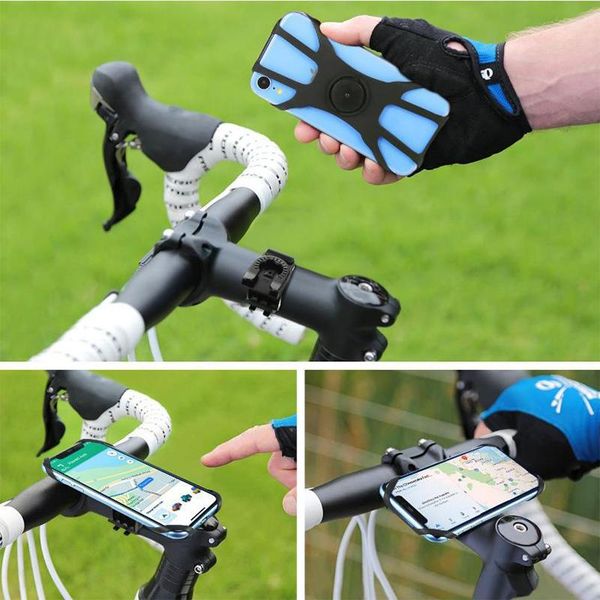 

car & truck racks bicycle mobile phone holder motorcycle navigation bracket takeaway removable