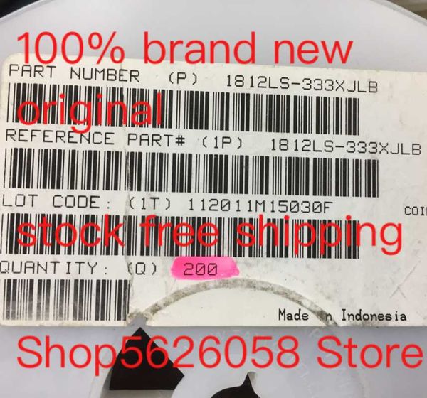 

smart power plugs 1812ls-333xjlb smd 100% original 10pcs-200pcs/lot stock