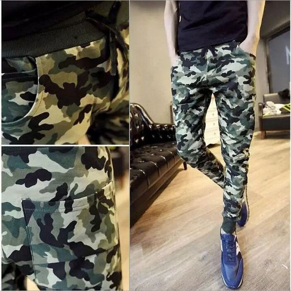 

fashion random men jogger ny camo mode broek casual lightweight jogging, Black