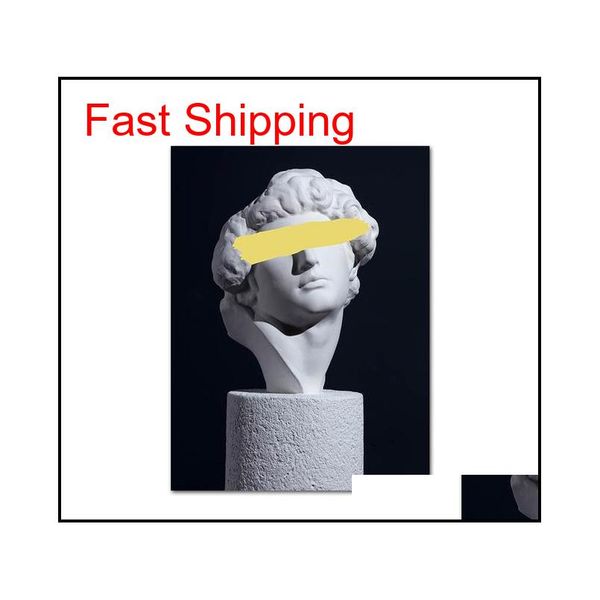 

retro woman sculpture renaissance art poster abstract canvas wall print painting modern style picture co qylkzg tore2010