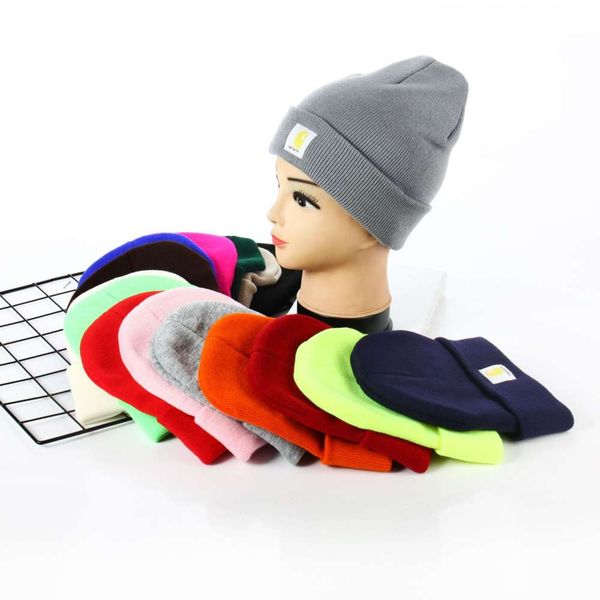 

hat autumn and card letter label knitted car warm outdoor wool, Blue;gray