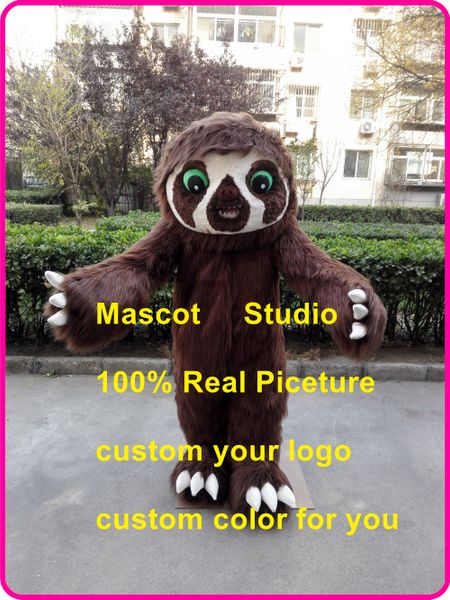 

mascot doll costumesloth mascot costume custom fancy costume anime kits mascotte fancy dress carnival costume 401551, Red;yellow