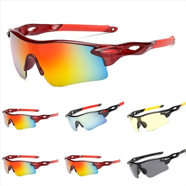 

Vkq New PC Outdoor sports sunmen's and women's Sun cycling cycling outdoor sports glasses sunglasses, White;black