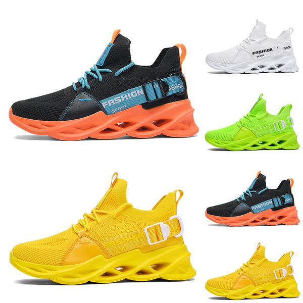 

non-brand men running shoes triple white black green orange yellow red mens fashion sports sneakers szie 40-46 athletic