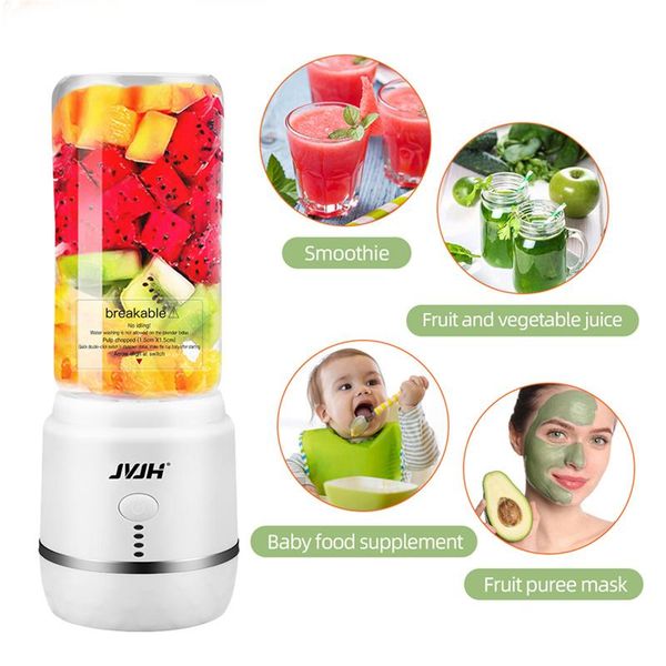 

juicers 400ml portable electric juicer mini cordl fruit juicing cup stainl steel blade vegetable blender for picnic