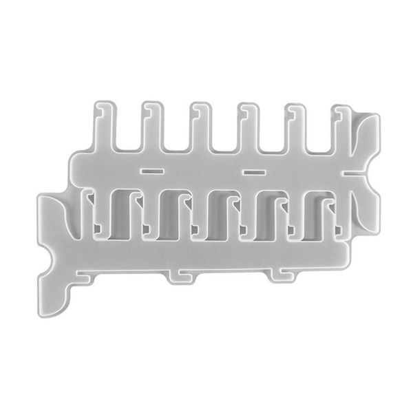 

hooks & rails glasses collection rack epoxy resin molds display shelf silicone mold casting moulds diy crafts jewelry making well made