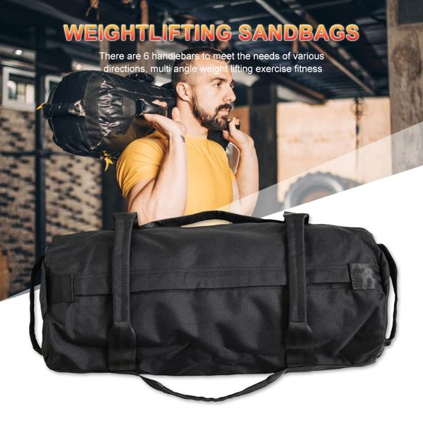 

heavy duty empty gym weight sand bag fitness sandbag muscle training weight lifting heavy duty body building gym bag
